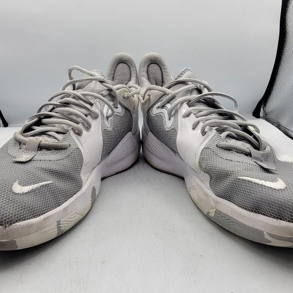 Nike PG 5 TB Paul George Men Size 10.5 Wolf Grey White Athletic Shoes DA7758-002 main image 5